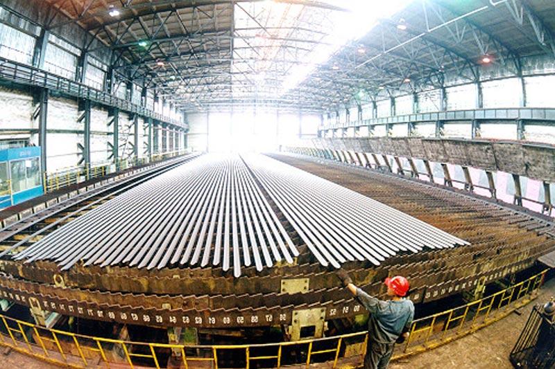 通钢集团中型连轧生产线